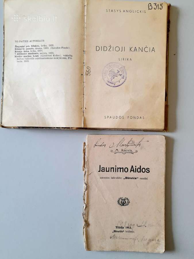 Knygos 1913-1937m