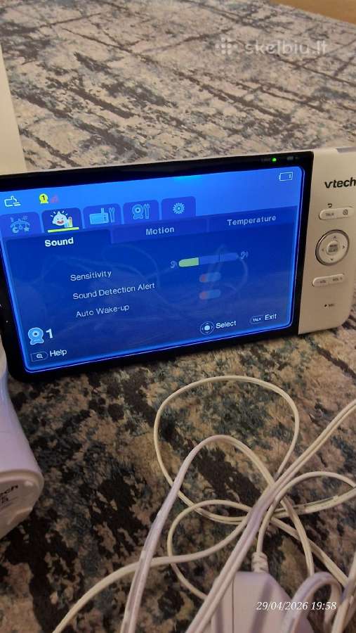Vtech Rm7764hd mobilioji išmanioji auklė