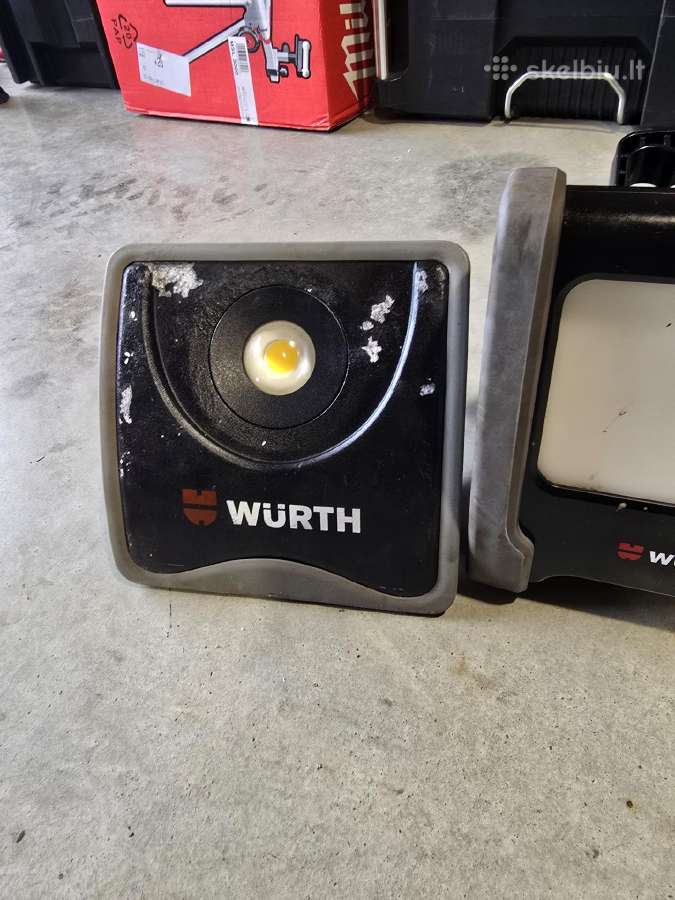Statybines lempos Wurth, scangrip, raptor LED su l - nuotraukos Nr. 5