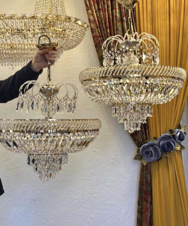 Krištoliniai šviestuvai
