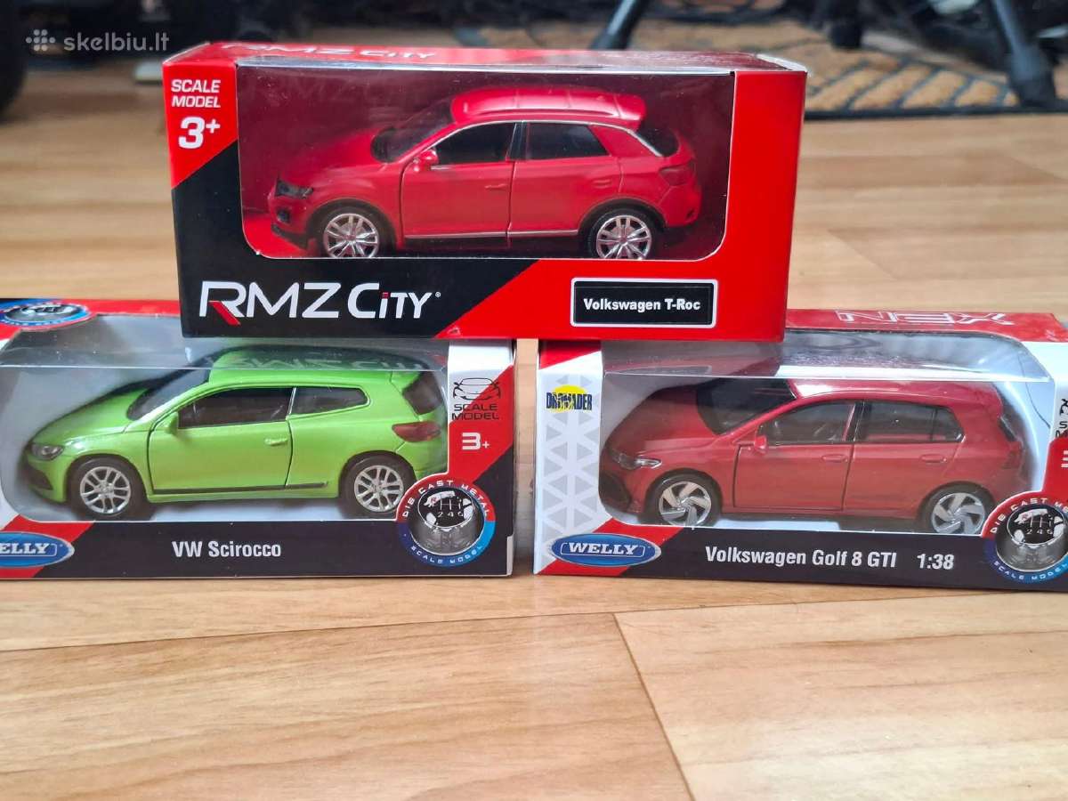 1:38 VW rinkinys 3vnt.