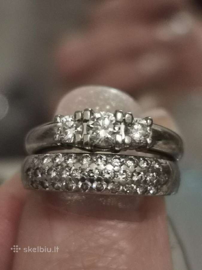 750 pr auksas su 0.51 ct briliantais - nuotraukos Nr. 2