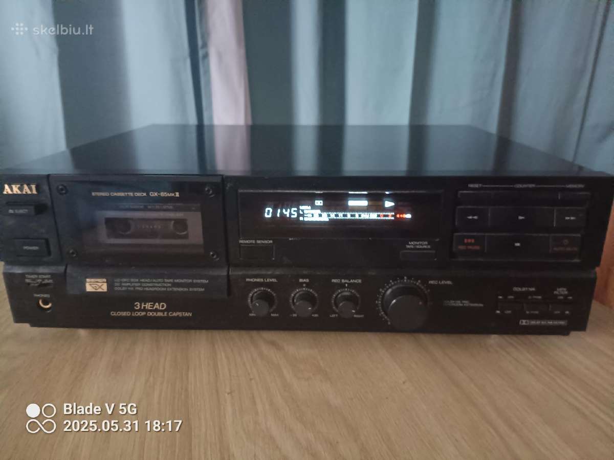 Casette deck Akai GX -65 Mkii