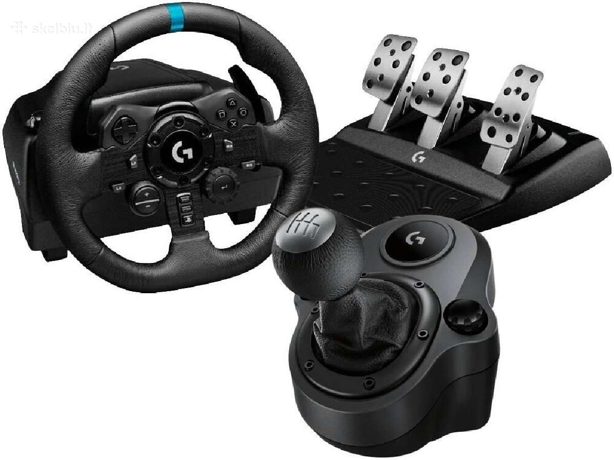 Logitech G923 + shifter