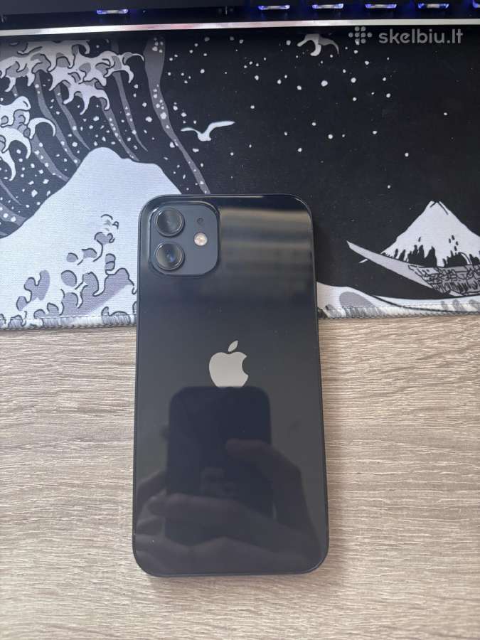 iPhone 12, 64gb, Black (Juodas)