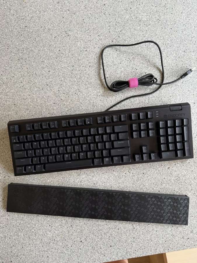 Endorfy Omnis Red gamer klaviatūra - nuotraukos Nr. 4