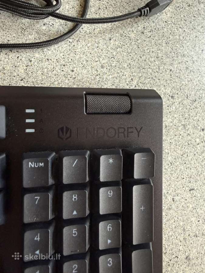 Endorfy Omnis Red gamer klaviatūra - nuotraukos Nr. 5