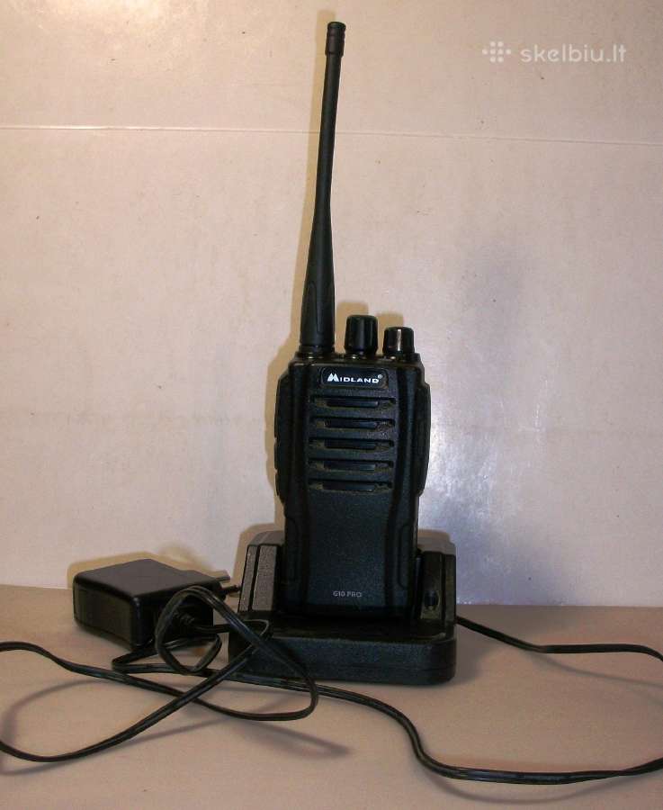 Profesionalios radijo stotelės Midland G10 Pro (2) - nuotraukos Nr. 5