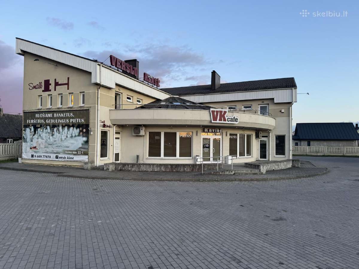 Parduodmas viešbutis su kavine