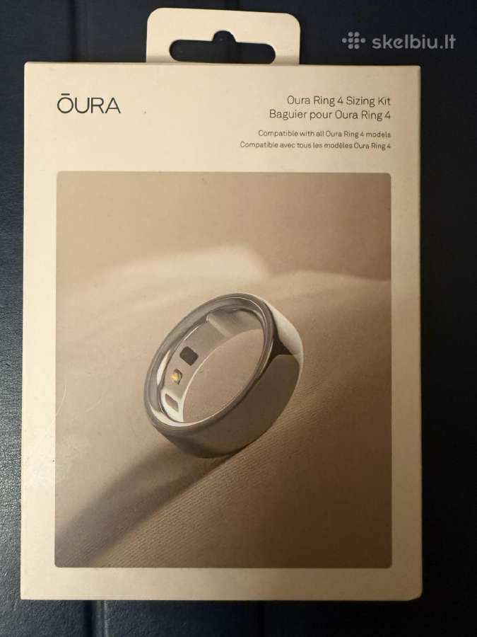 Oura ring dydžio nustatymo rinkinys