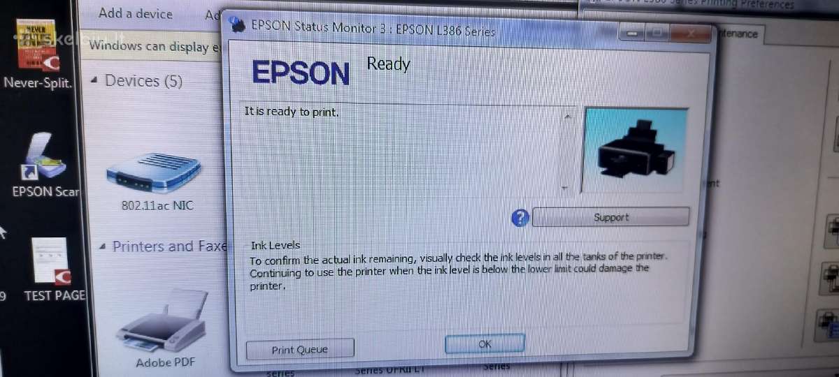 Epson L386 daugiafunkcis įrenginys - nuotraukos Nr. 7