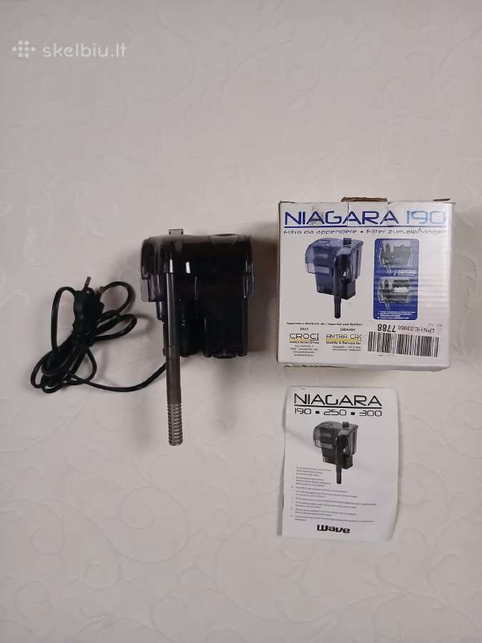 Akvariumo filtras Wave Niagara 190l/h - nuotraukos Nr. 2