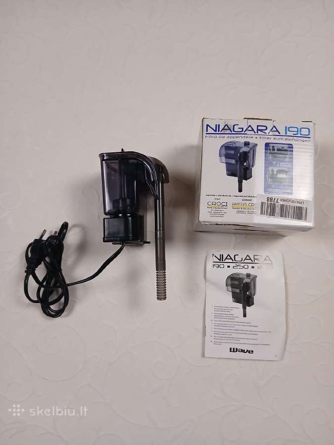 Akvariumo filtras Wave Niagara 190l/h - nuotraukos Nr. 3