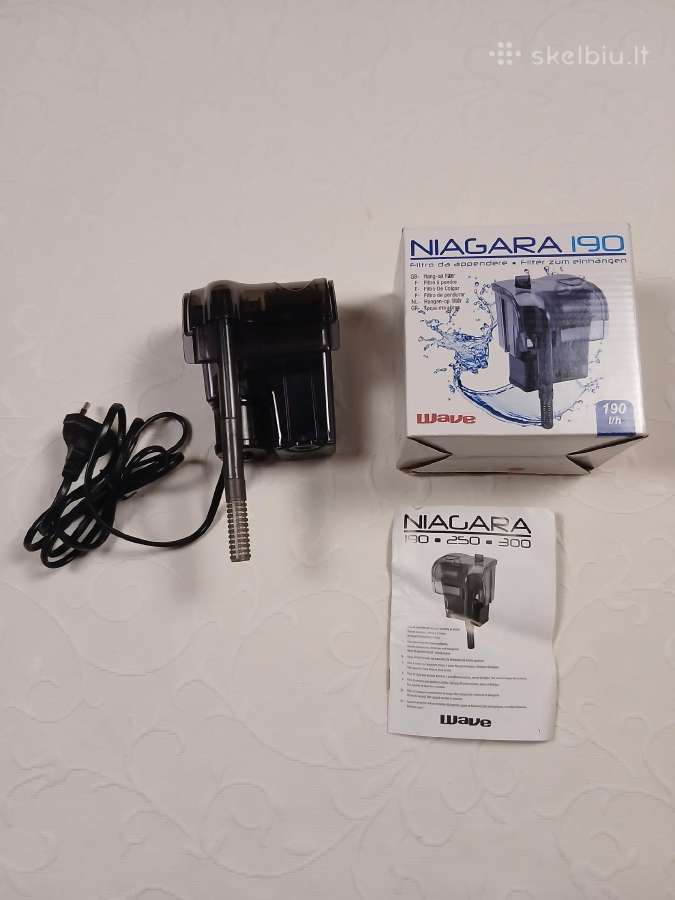 Akvariumo filtras Wave Niagara 190l/h