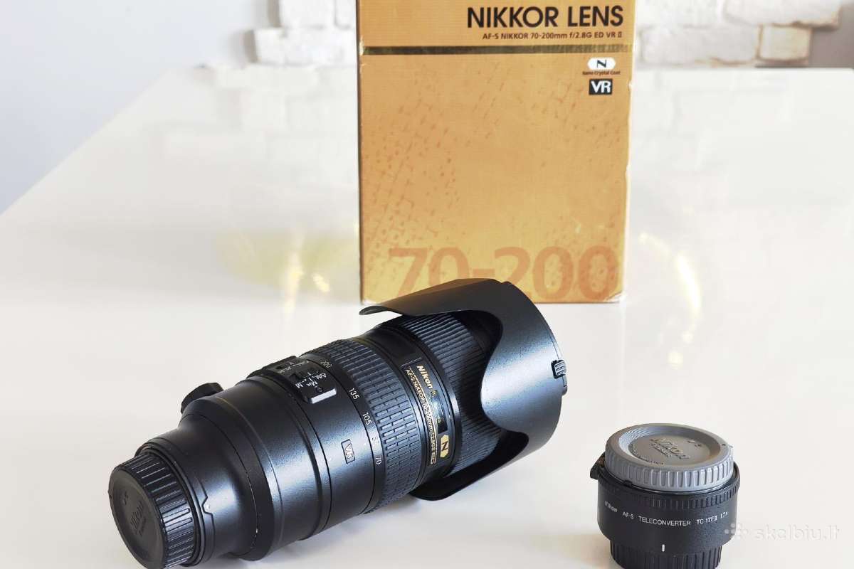 Nikon 70-200mm 2.8 + 1.7ex