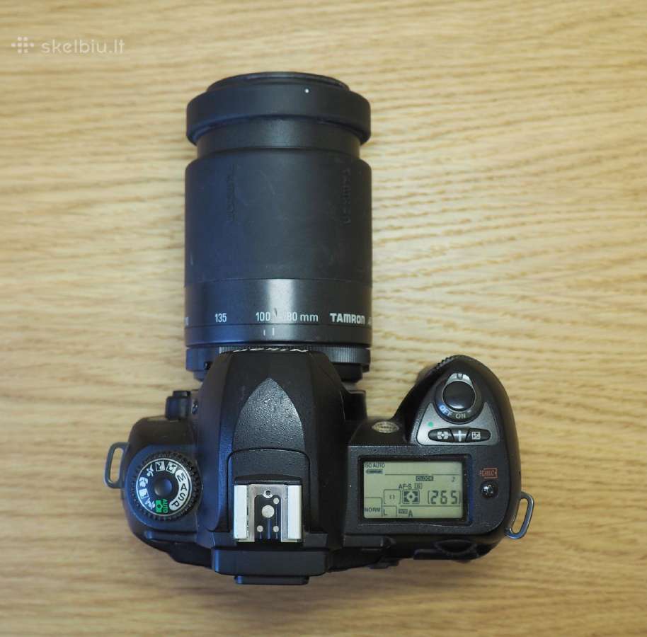 Nikon D70s su objektyvu Tamron 80-210mm - nuotraukos Nr. 6