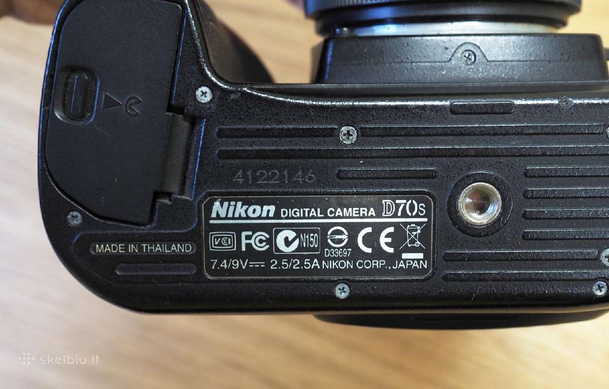 Nikon D70s su objektyvu Tamron 80-210mm - nuotraukos Nr. 7