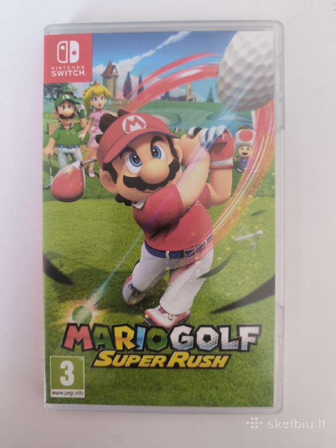 Nintendo switch Mario Golf super rush