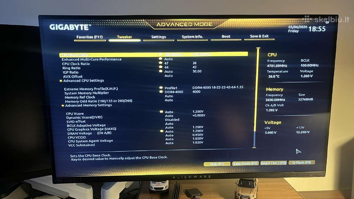 I9-9900k, Gskill 32 GB Ddr4-4000 - nuotraukos Nr. 3