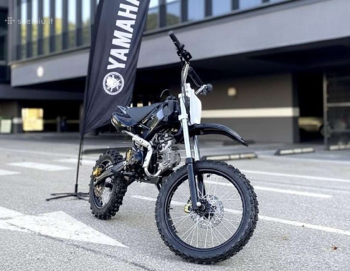 Motokrosinis motociklas 130cc 17kw Pristatome 3val