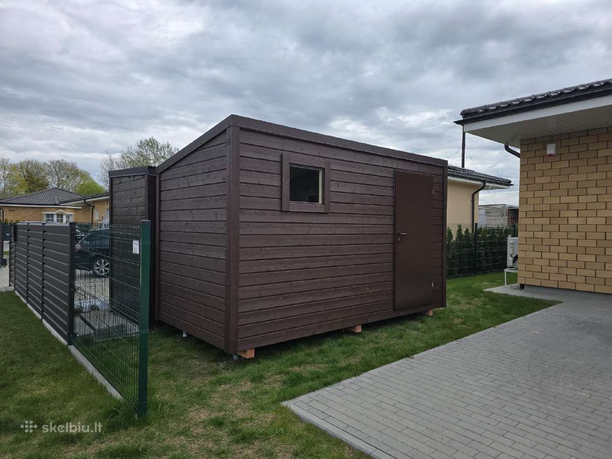 Sandėliukų,sodo namelių gamyba - nuotraukos Nr. 17