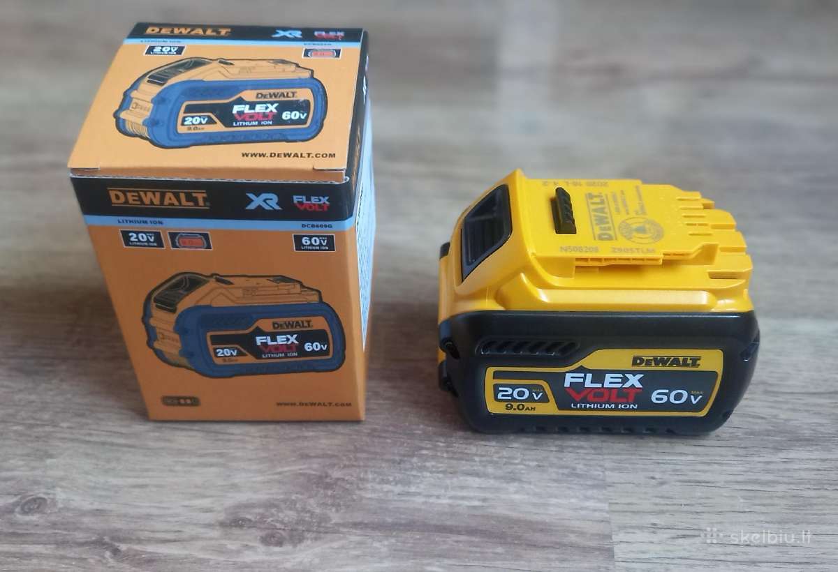Dewalt Flexvolt 9 Ah 20-60 V.