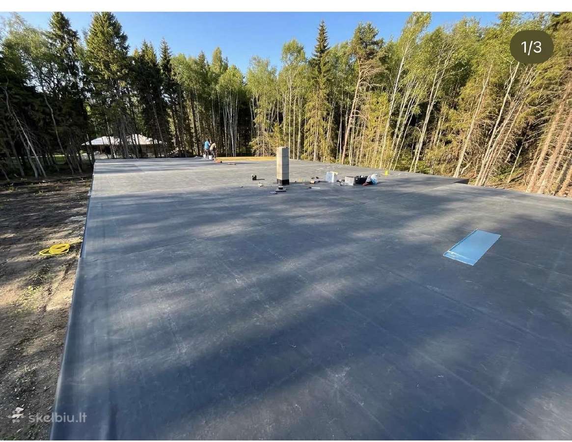 Stogų dengimas Epdm, remontas