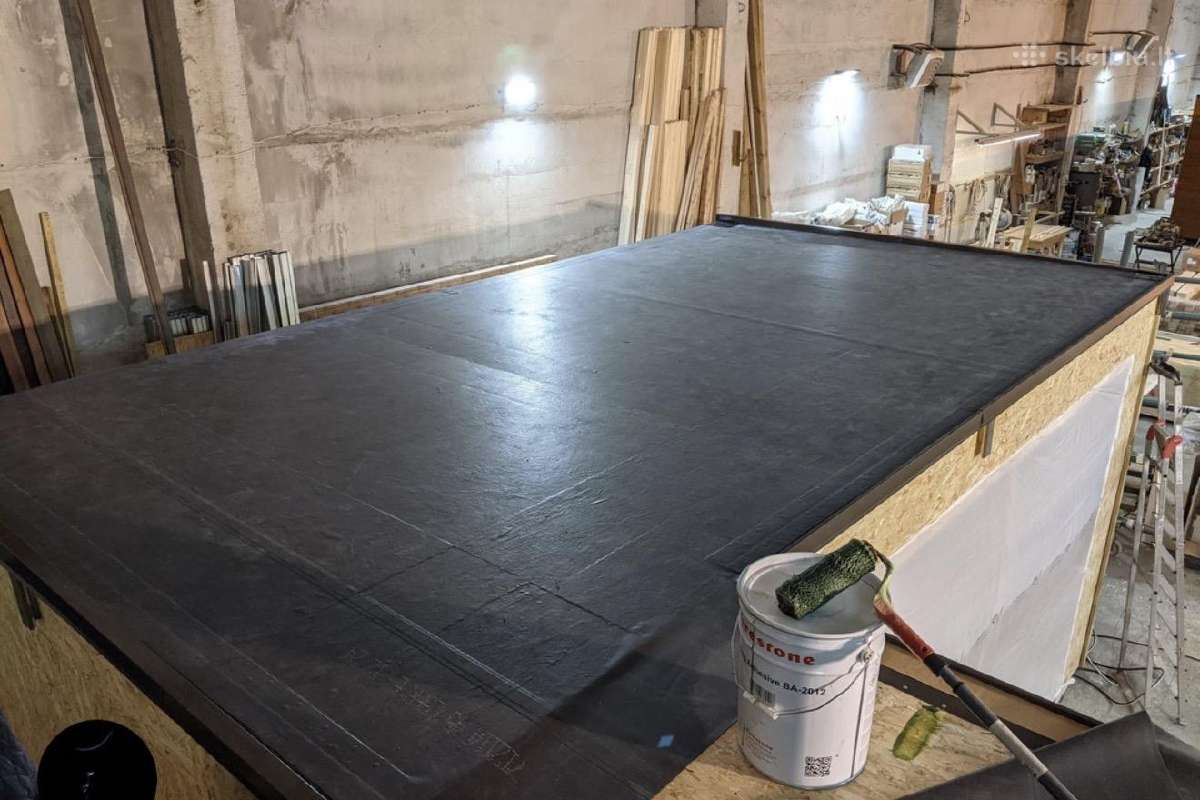 Stogų dengimas Epdm, remontas - nuotraukos Nr. 6