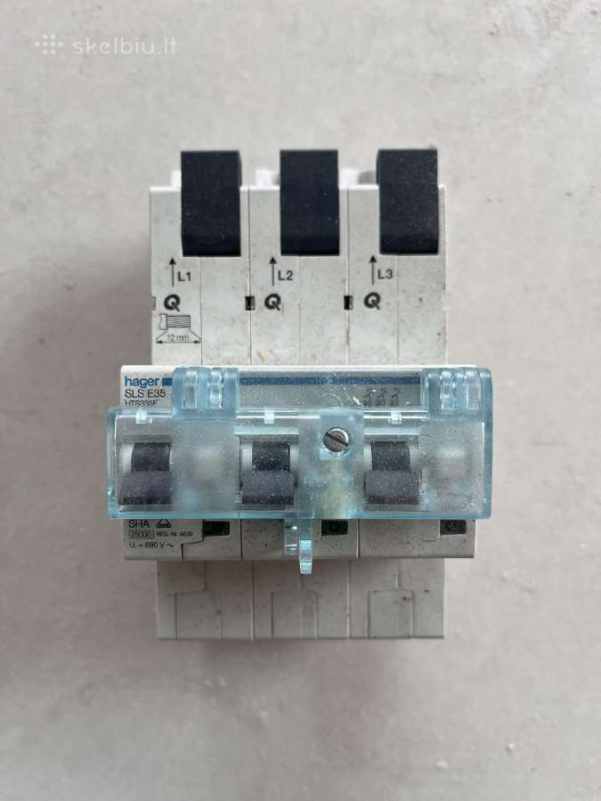 Hager SLS E35 autamatinis jungiklis - nuotraukos Nr. 3