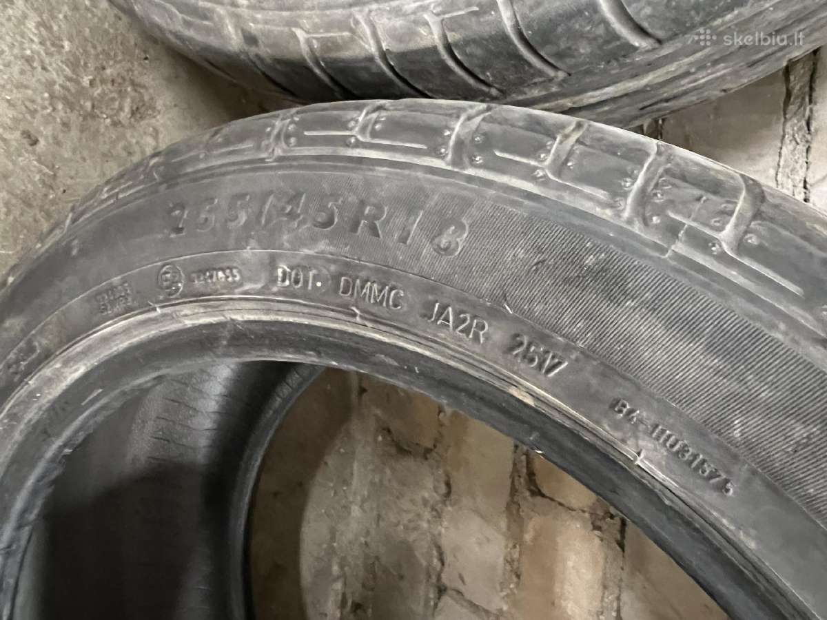 Vasarinės padangos Dunlop Sp Sport 01 255/45/r18 - nuotraukos Nr. 8