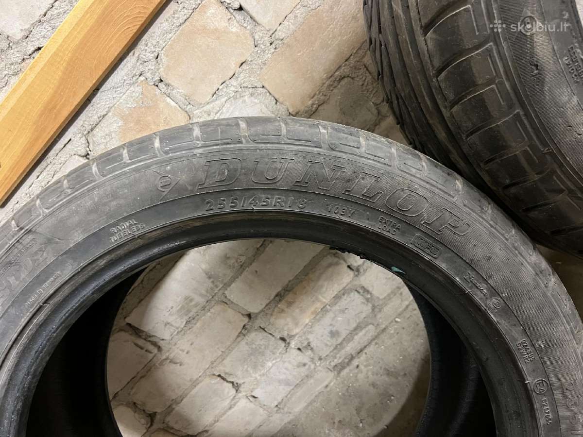 Vasarinės padangos Dunlop Sp Sport 01 255/45/r18 - nuotraukos Nr. 10