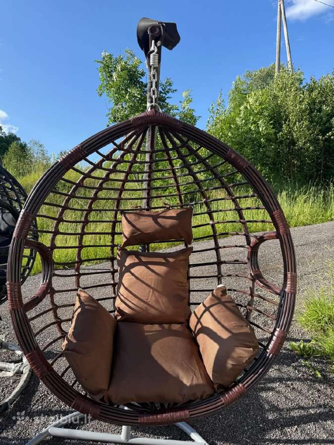 Pakabinamas sodo krėslas - nuotraukos Nr. 2