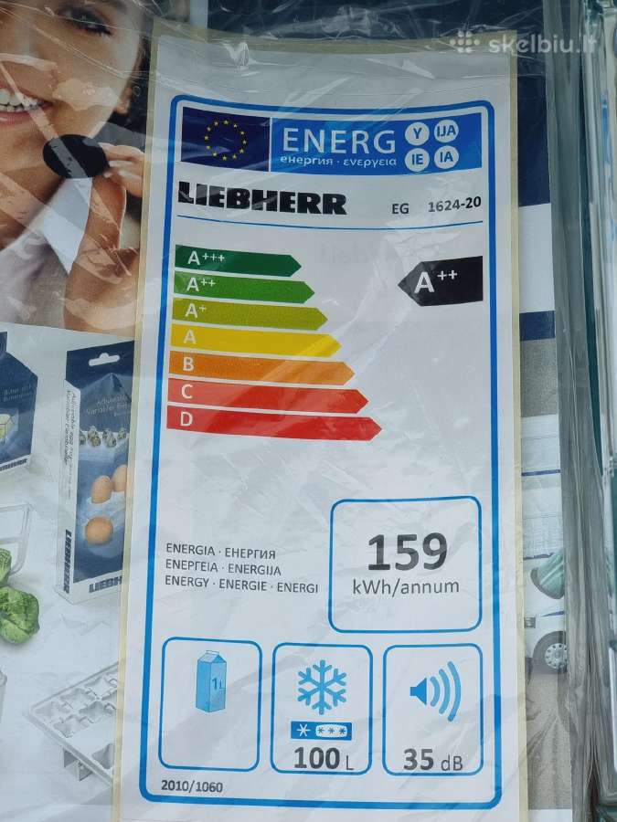 Naujas Liebherr Eg1624aukštis 87,5 garantija - nuotraukos Nr. 11