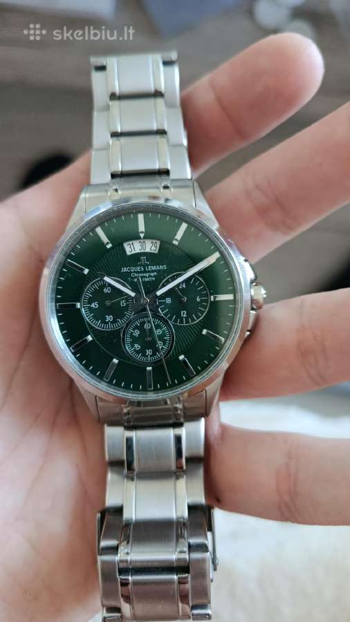 Jacque Lemans pirktas už 290 eur uždetas 4-5kartus