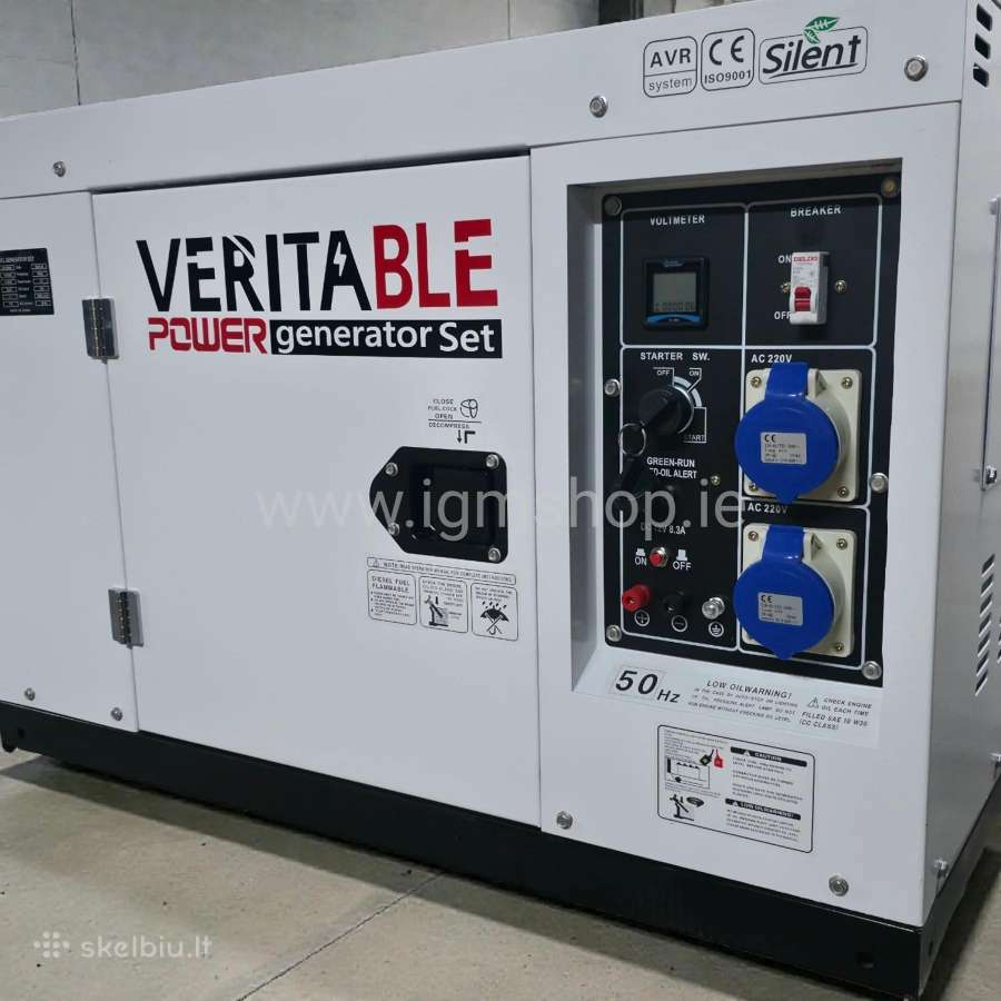 Dyzelinis generatorius 8kw/10kva - nuotraukos Nr. 3