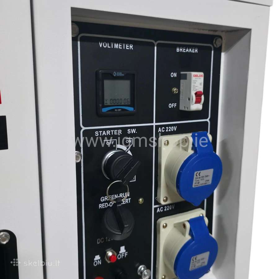 Dyzelinis generatorius 8kw/10kva - nuotraukos Nr. 5