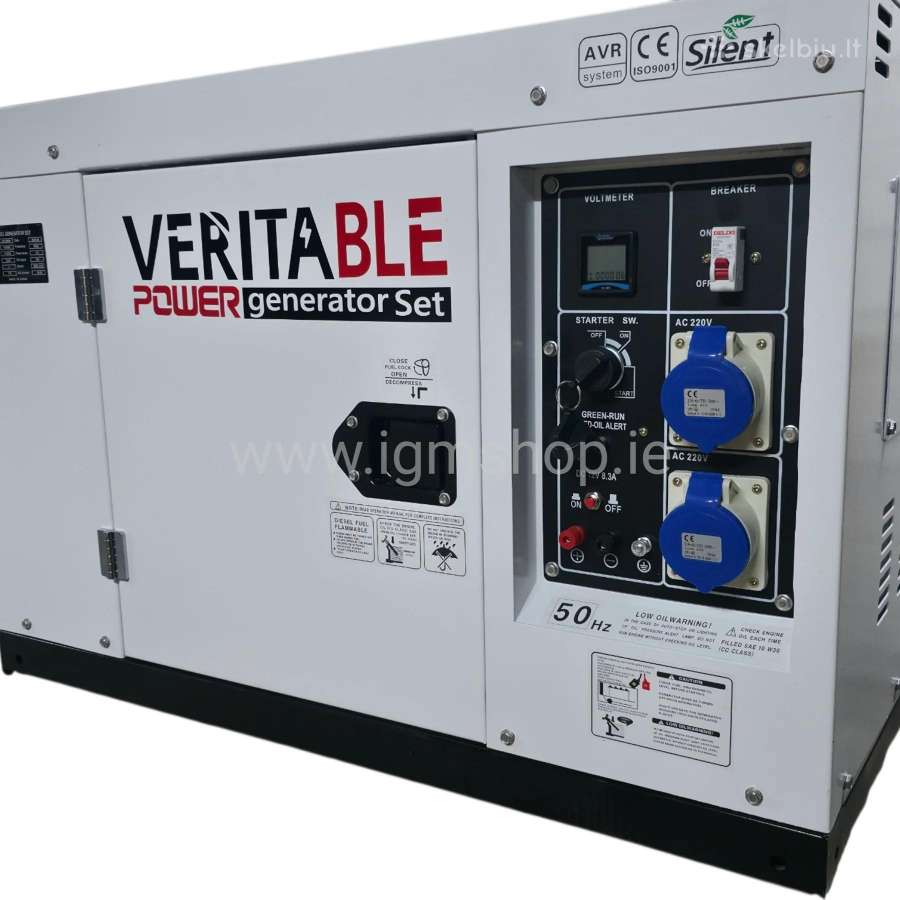 Dyzelinis generatorius 8kw/10kva - nuotraukos Nr. 6