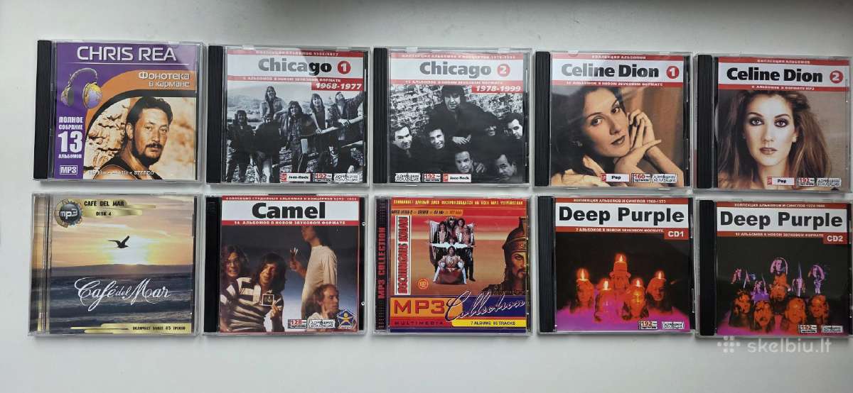 CD muzika Mp3 formatu - nuotraukos Nr. 4