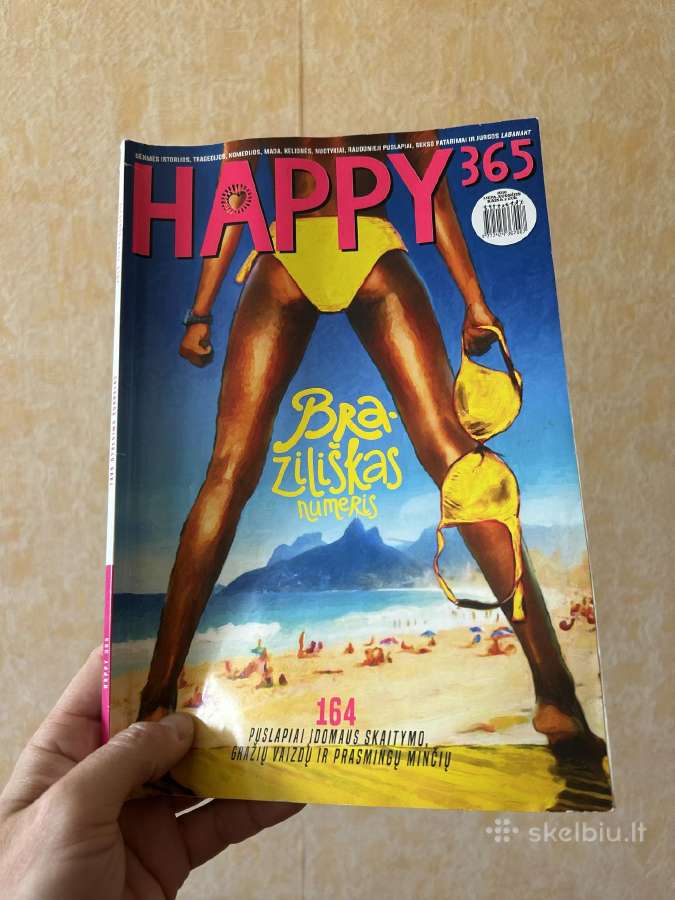 Nupirkčiau šį žurnalo Happy 365 numerį. 2016 m.
