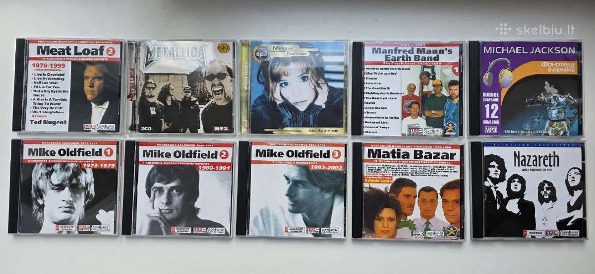 CD muzika Mp3 formatu - nuotraukos Nr. 10
