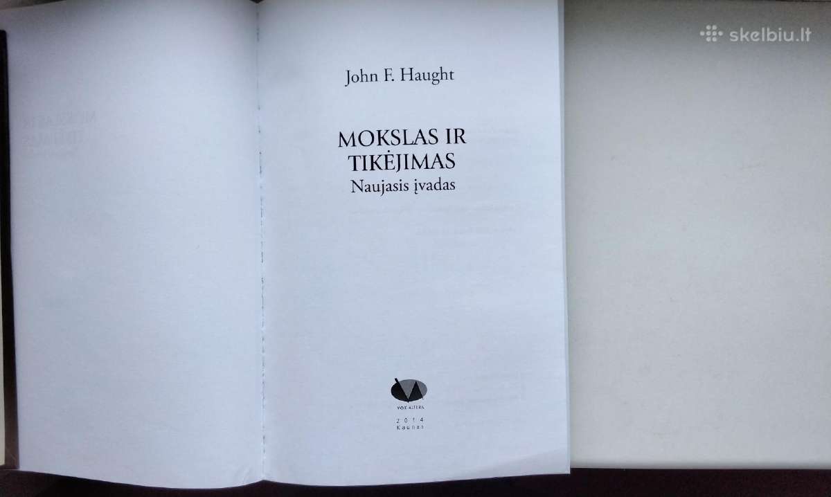 Mokslas ir tikėjimas. Naujasis įvadas - nuotraukos Nr. 2