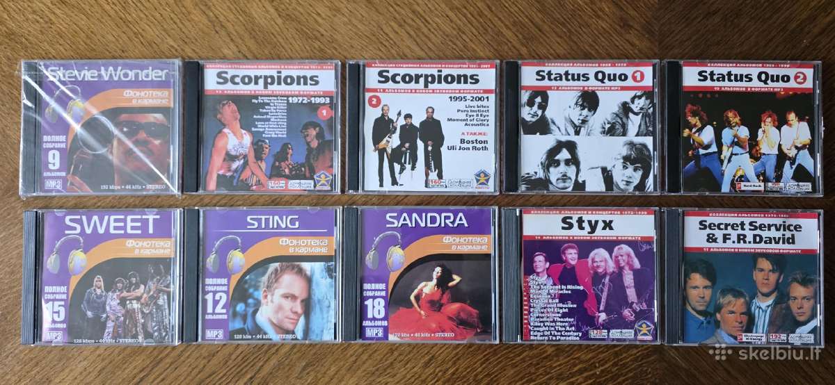 CD muzika Mp3 formatu - nuotraukos Nr. 16