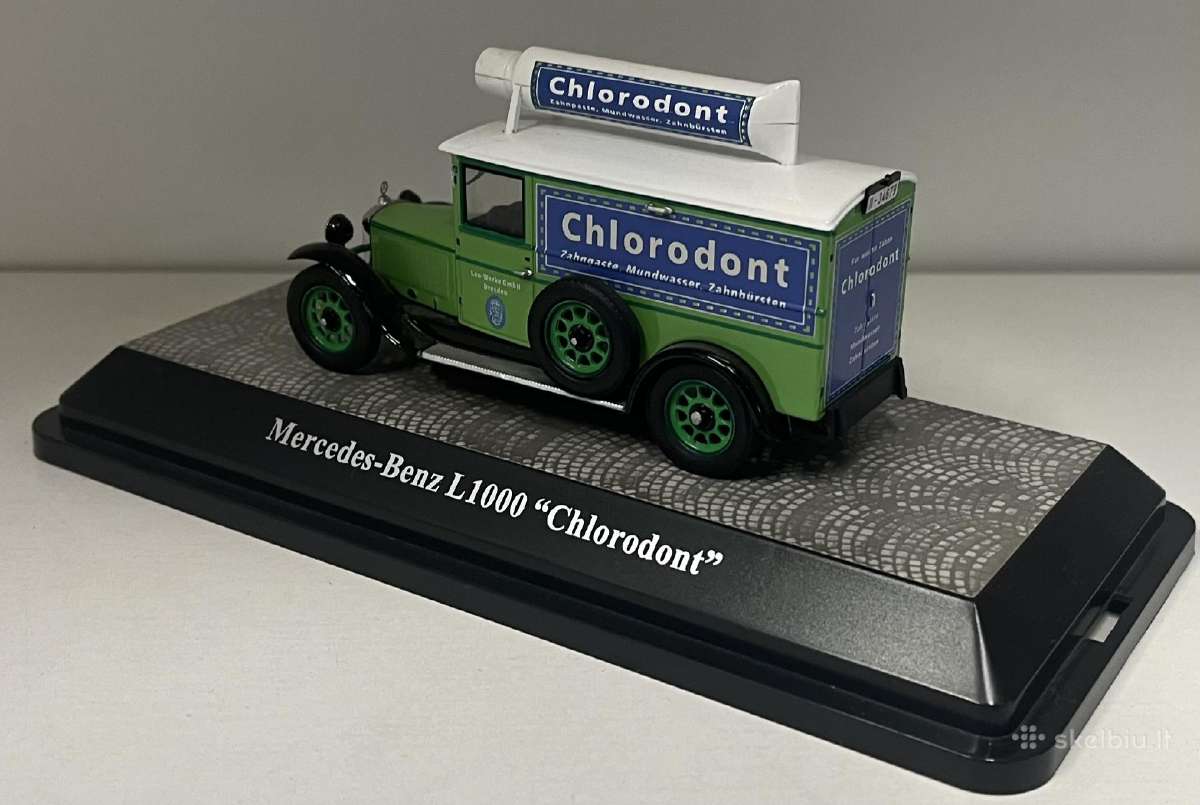 Kolekciniai modeliukai-mercedes Benz L1000 - nuotraukos Nr. 2
