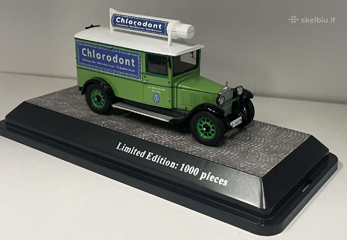 Kolekciniai modeliukai-mercedes Benz L1000 - nuotraukos Nr. 3