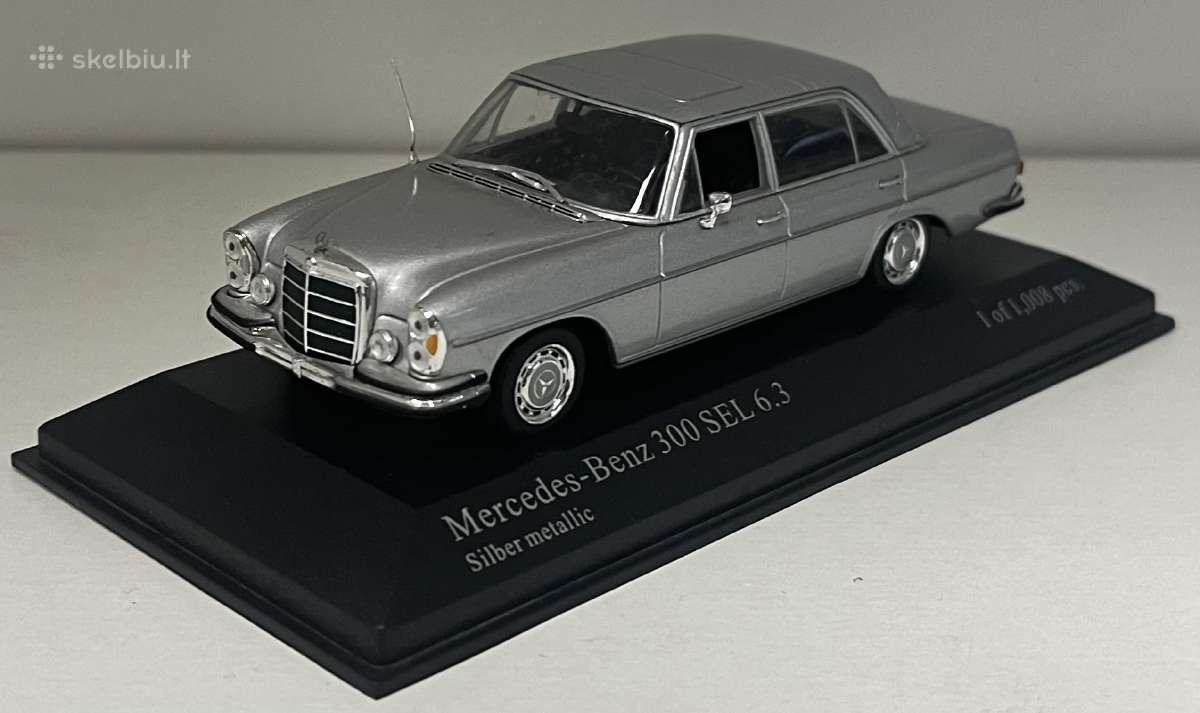 Kolekciniai modeliukai-mercedes benz 300sel
