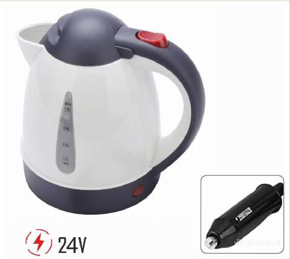 Kelioninis Virdulys 24v naujas 9€