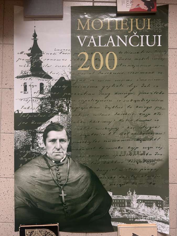 Plakatas. Motiejui Valančiui 200 - nuotraukos Nr. 2