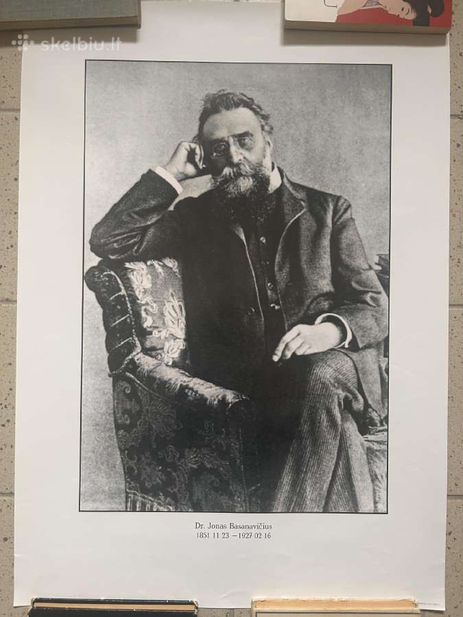 Plakatas. Dr. Jonas Basanavičius