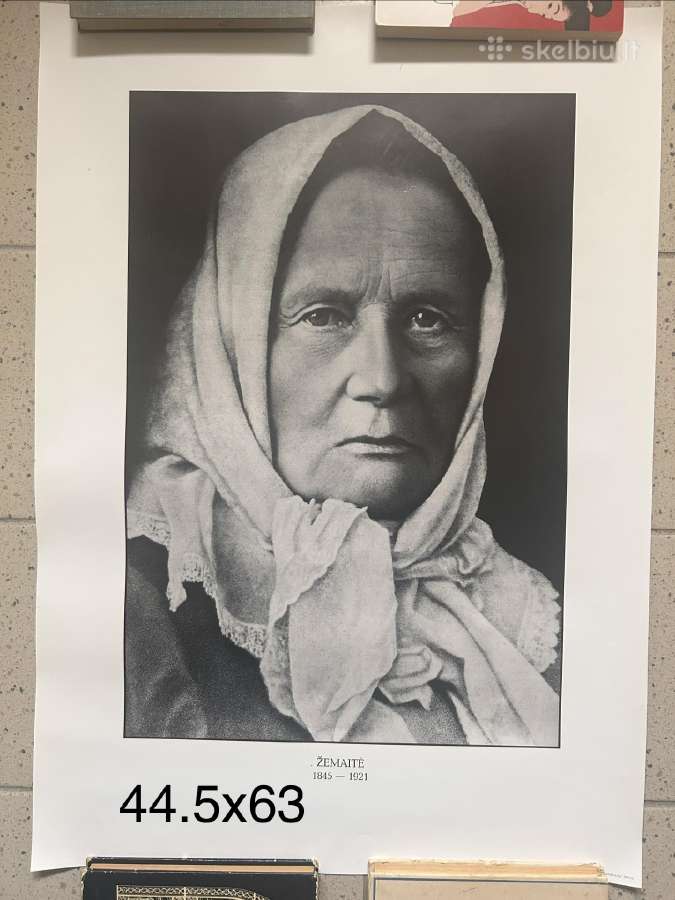Plakatas. Žemaitė - nuotraukos Nr. 2