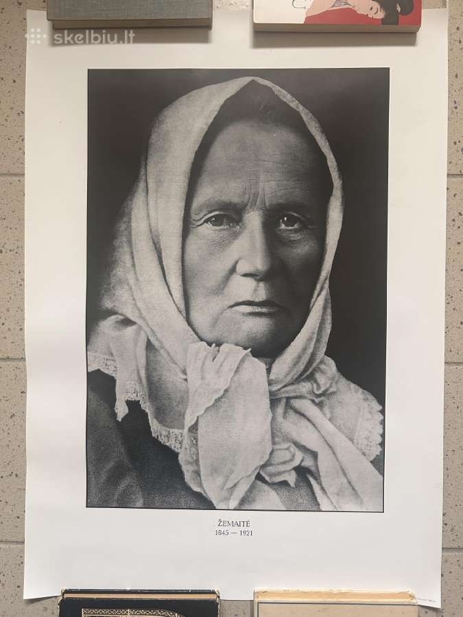 Plakatas. Žemaitė